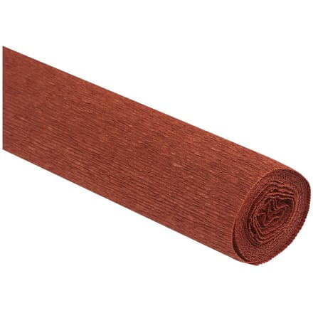 Bloemist crêpepapier, kleurecht - Bruin