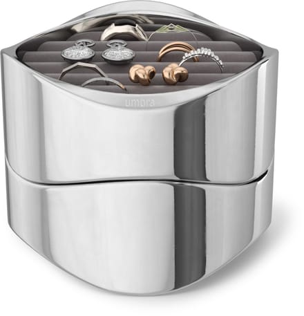 WAVY JEWELRY ORGANIZER CHROME