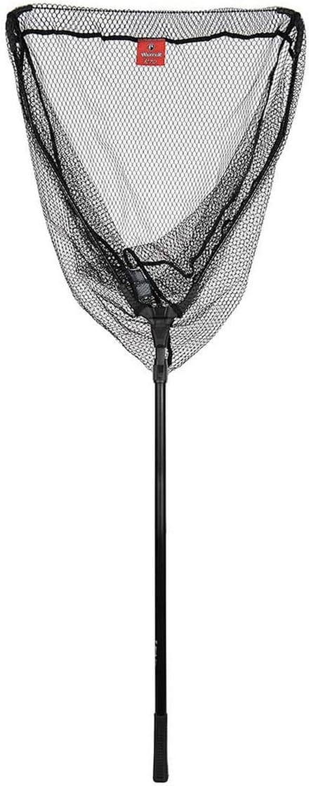 Landingnet met rubberen mesh 60 cm - inklapbaar en stevig | Rubberen net voor vissen