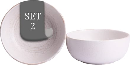 Costa Nova Vermont Schaal 15 cm Wit 2 stuks