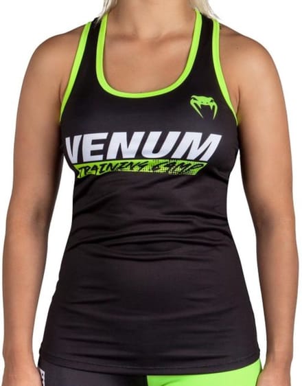 Venum Training Camp Tanktop Dames Zwart Geel - S