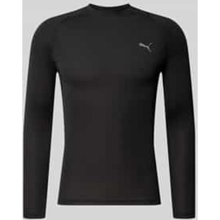 Slim Fit sport-t-shirt met logoprint model 'PWRMODE'