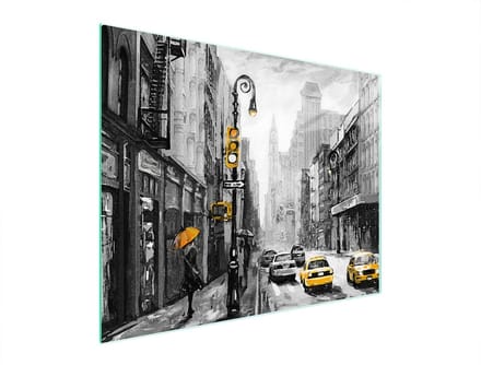TMK ArtDeko - Snijplank - 52x40 cm - Hartglas - Antislip