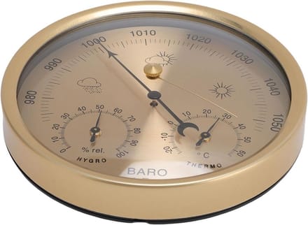 3-in-1 Weerstation met Thermometer, Barometer en Hygrometer