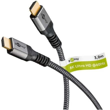 Pro HDMI 2.1 Sleeved - 3m - Zwart