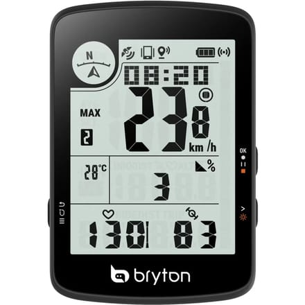Bryton - Fietscomputer GPS Rider 17 E Power On en Go