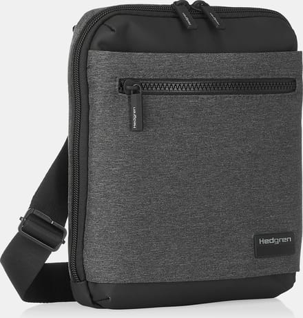 Hedgren CHIP slanke crossbodytas met 1 compartiment en RFID-bescherming – Waterafstotend - Stlylish Grey