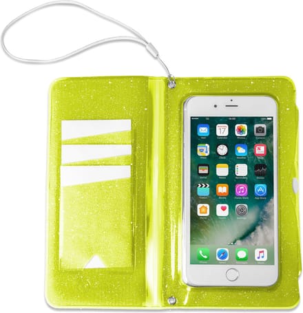 Celly Telefoonhoesje Splash Spatwaterdicht 14 Cm Geel