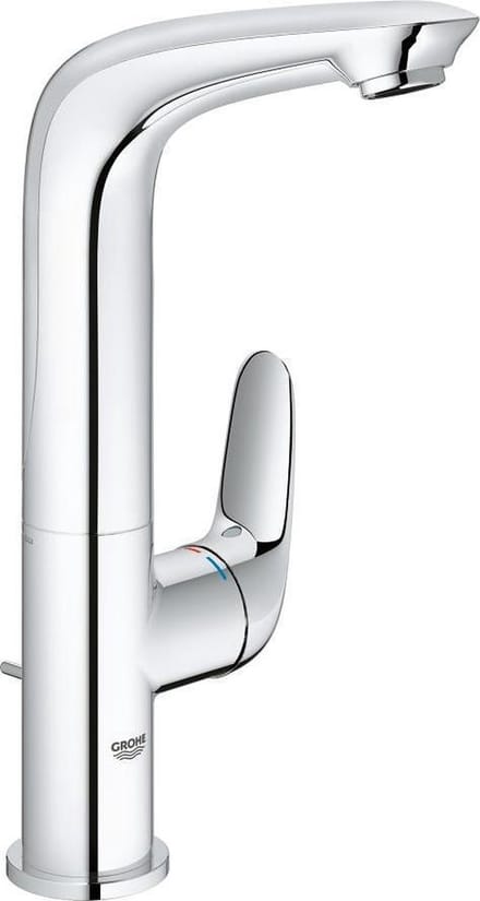 GROHE Wave New Wastafelkraan - large size - chroom - met trek waste - 23584001