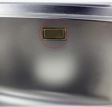 Overloopkop set - Afvoerbuis gootsteen - Gootsteen reparatie - Vierkante interface - 635x40mm - Wit