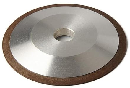Diamantslijpschijf - Schuurschijf beker - Metaal bewerken - Harsbinding - 100 x 10 mm - Zilver