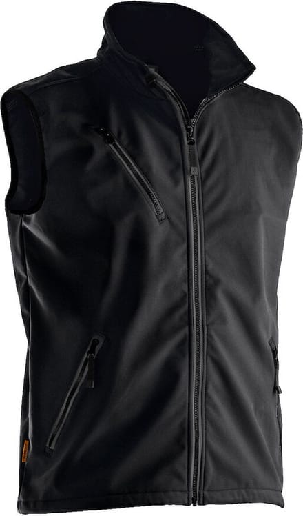 Jobman 7502 Softshell Vest 65750271 - Zwart - M