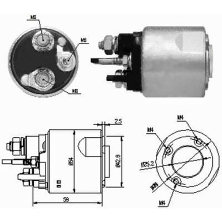 Magneetschakelaar, starter MEAT & DORIA 46159