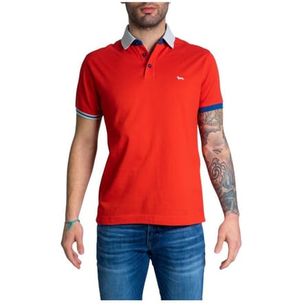 Harmont & Blaine rood T-shirt en polo