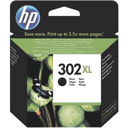 HP F6U68AE nr. 302XL inktcartridge zwart hoge capaciteit (origineel)