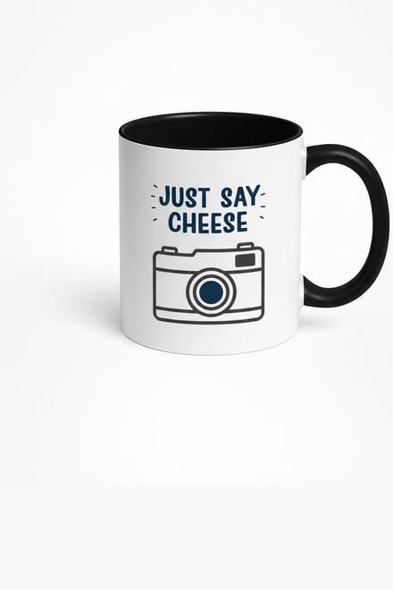 Just Say Cheese Koffiemok - Unieke Camera Design Mok