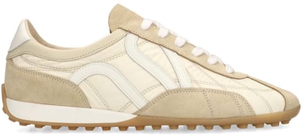 Sacha - Dames - Beige suède sneakers - Maat 42