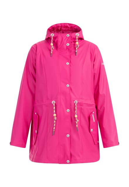 Schmuddelwedda Grote maat regenjas bridgeport Dames ROZE-280