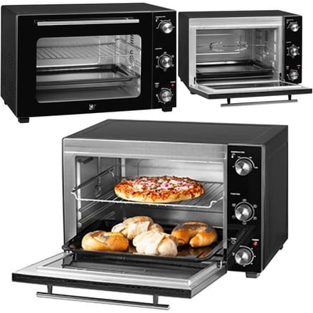 Lafe - Elektrische oven - Inhoud 48 l - vermogen 1800 W - hetelucht, HeatMaster