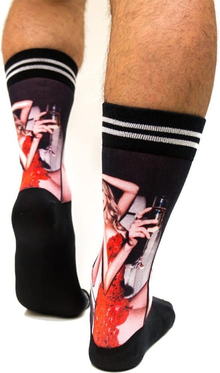 Sock My Limo - Herensok – Katoen – geprinte sok 39/42