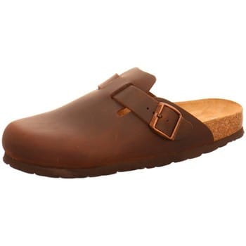 Rohde Grado herensandaalpantoffels klomp 6698 bruin LEDER