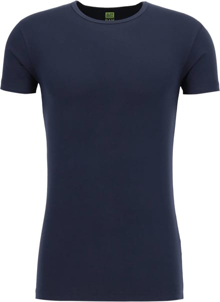 ALAN RED T-shirt Bilbao bamboo (1-pack) - O-hals stretch - blauw