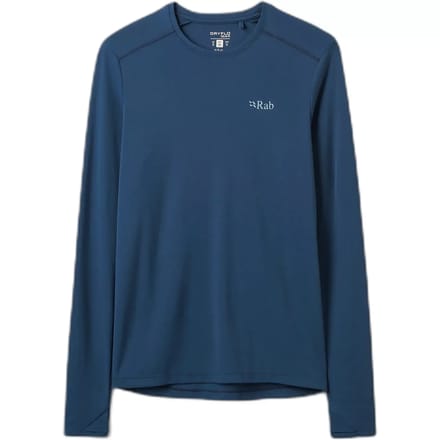 Rab Force LS Tee Dames (Maat - 10, Kleur - Tempest Blue)