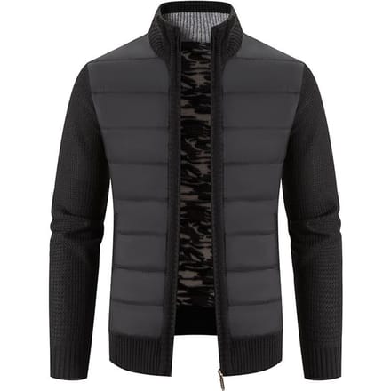 Herfst en Winter Nieuwe Heren Gebreid Vest met Dik Kasjmier Koreaanse Versie van De Trend Losse Kleur Trui Vest Jas 3XL black