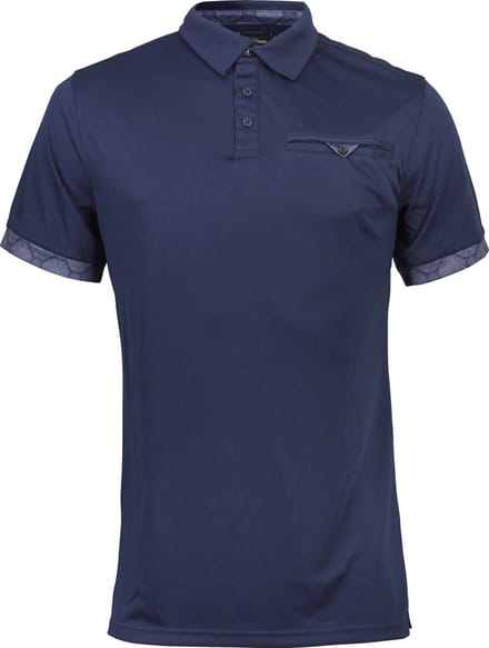 Func Factory mannen Poloshirt Flynn donkerblauw maat M
