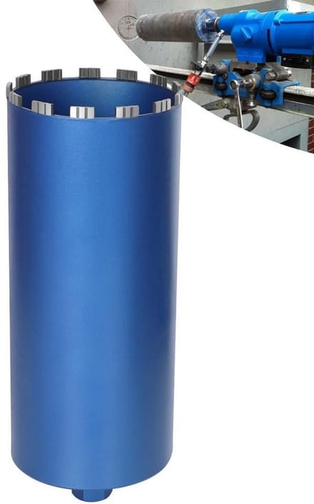 Diamantboorkroon - Kernboor - Precisie Boren - Lasergelast Segment - Ø 192 mm - Metaal