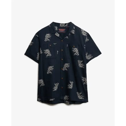 Superdry - Beach overhemd met korte mouwen - Heren - Shirts