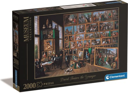 Clementoni Puzzle HQC Museum Teriers "Archduke Leopold Wilhelm" 2000 pieces 2D Puzzels