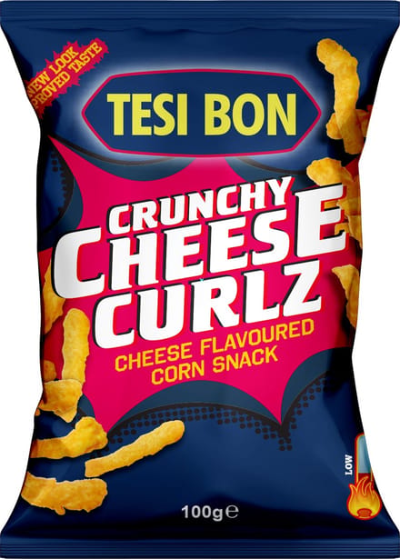 Tesi Bon Crunchy Cheese Curlz (14st)