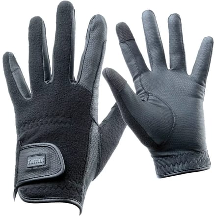 Technische handschoenen van stof en fleece Tattini