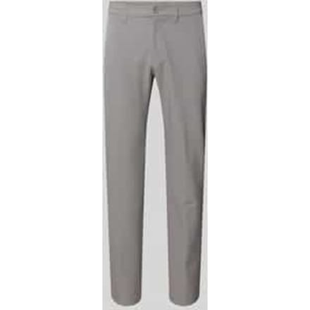 Slim fit stoffen broek van waterafstotend materiaal, model 'COMMUTER'