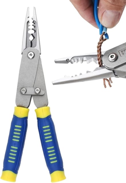 Draadstriptang - Kabelstripper Tang - Onderhoud Reparatie - Verstelbare Tangkop - 21x6x3cm - Niet gespecificeerd