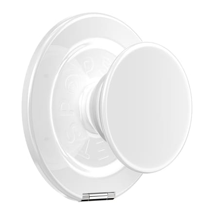 PopSockets PopGrip met Magnetische Ring Kick-Out & Stand - Glossy White