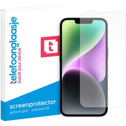 iPhone 15 Plus screenprotector gehard glas