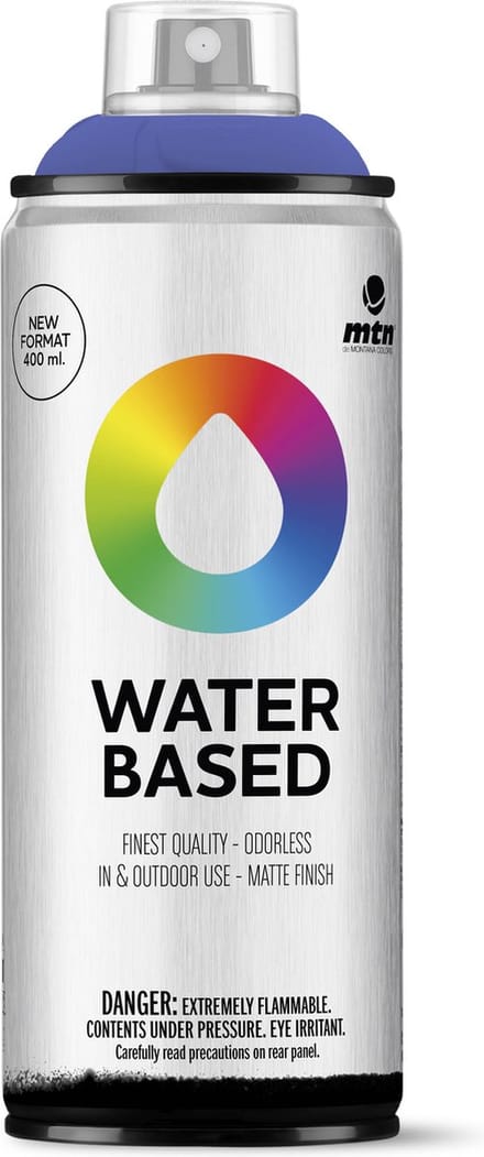 MTN Water Based Spuitbus - verf op waterbasis - RV-173 Ultraviolet - 400ml