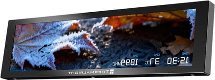 PC Scherm - Extra Display - Hardware Monitoren - Real-time Data - 9.2 Inch - Zwart