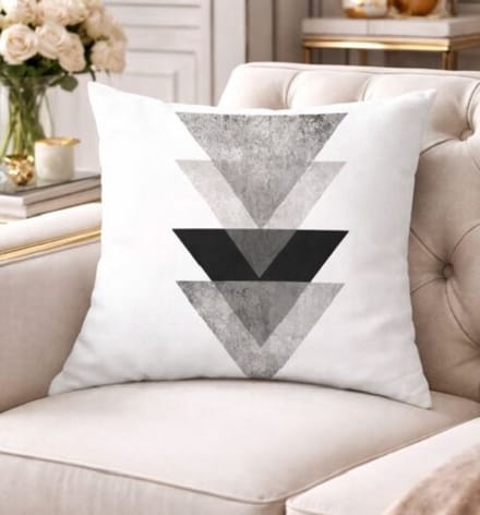 Black & White Living Collection Kussenhoes - 45 x 45 cm