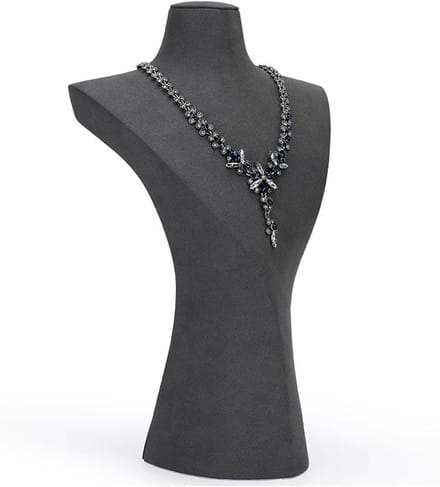 Sieraden Standaard - Hanger Display - Sieraden Presenteren - Elegant Decoratief - 1 Stuk - Grijs