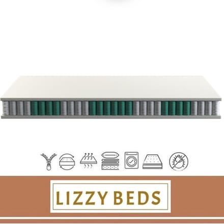 Pocket Cooltouch - Pocketvering matras - Koudschuim - Lizzy Beds - 20cm dik - 70x200cm