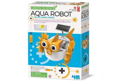 4M Green Science / Hybrid Solar Power - Aqua Robot