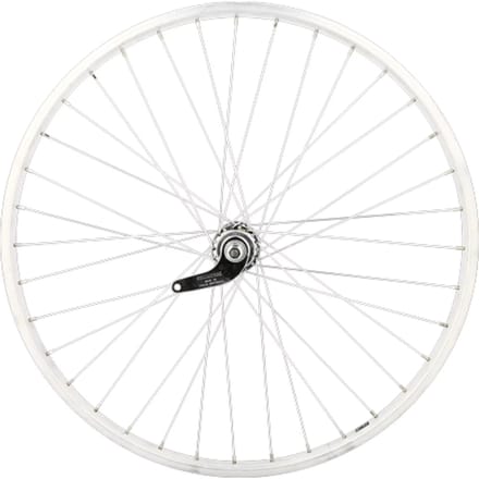 Achterwiel fiets vol assen moer aluminium terugtraprem Velox