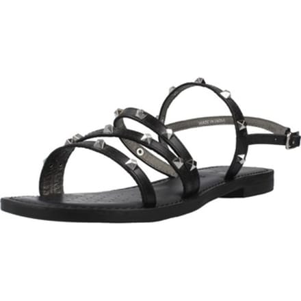 GEOX MADDALUSIA C DAMES Sandalen - ZWART - Maat 37