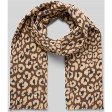 Sjaal met all-over dierenprint, model 'Leo'