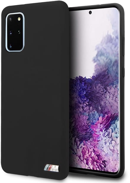 Samsung Galaxy S20+ Backcase hoesje - BMW - Effen Zwart - Silicone