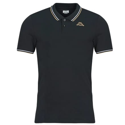 Kappa Ezio 2 Korte Mouw Poloshirt Zwart 4XL Man