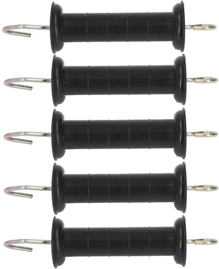 Dailygoods - 5 Stuks Geïsoleerde Handvatten voor Elektrische Hekken